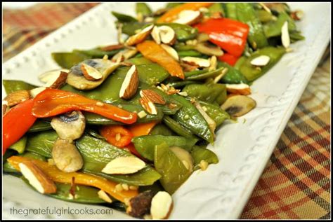 How many sugar are in sugar snap pea stir fry - calories, carbs, nutrition