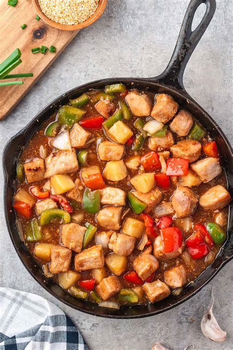 How many sugar are in sweet and sour pork - calories, carbs, nutrition