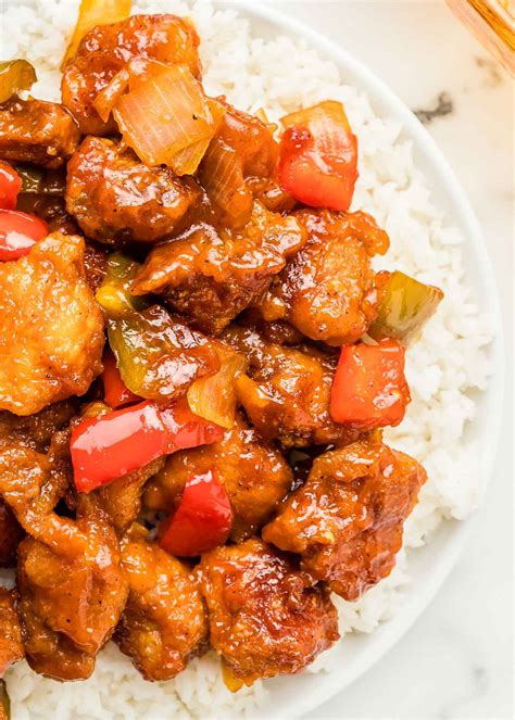 How many sugar are in sweet and sour pork - calories, carbs, nutrition