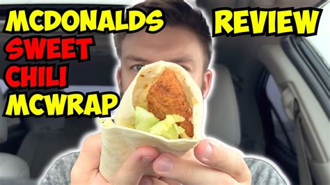 How many sugar are in sweet chili mcwrap - calories, carbs, nutrition