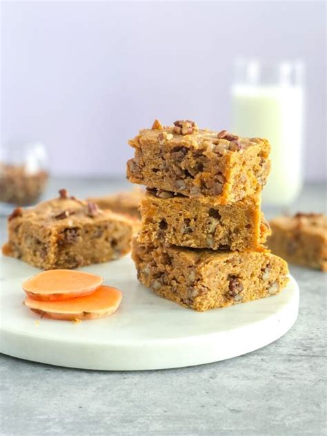 How many sugar are in sweet potato pecan bars (29536.2) - calories, carbs, nutrition