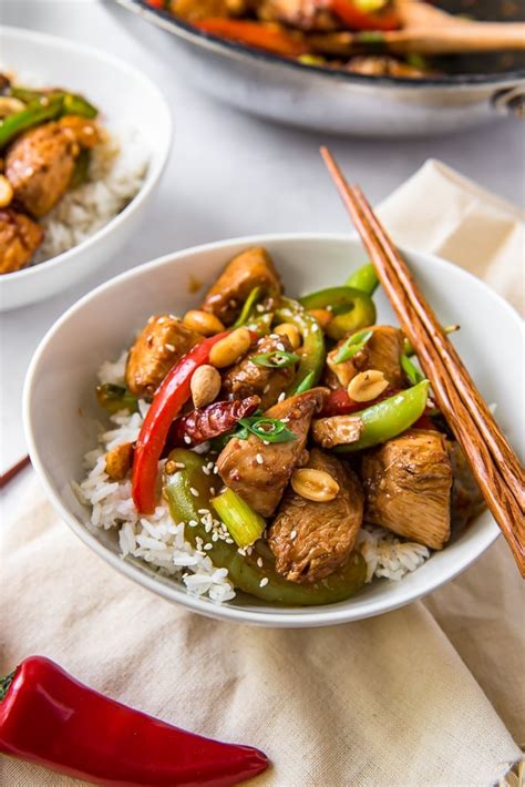 How many sugar are in szechuan chicken stir-fry - calories, carbs, nutrition