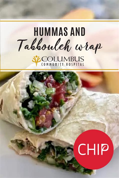 How many sugar are in tabouleh and hummus wrap - calories, carbs, nutrition