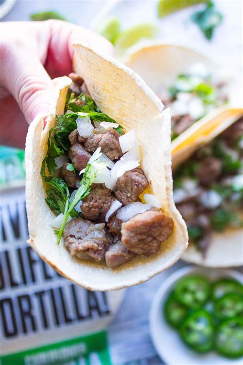 How many sugar are in taco carne asada 1 ea - calories, carbs, nutrition