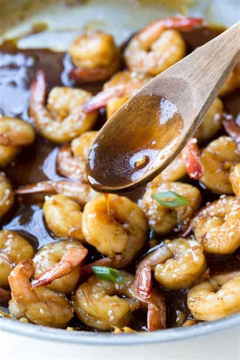 How many sugar are in teriyaki ginger shrimp - calories, carbs, nutrition