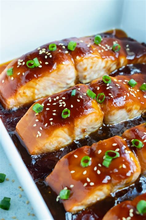 How many sugar are in teriyaki salmon - calories, carbs, nutrition