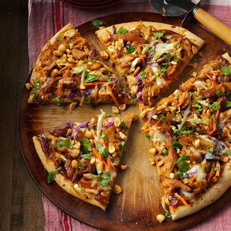 How many sugar are in thai chicken pizza, topped, personal size - calories, carbs, nutrition