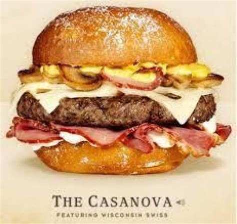 How many sugar are in the casanova burger - calories, carbs, nutrition