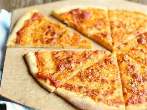 How many sugar are in thin cheese pizza - calories, carbs, nutrition