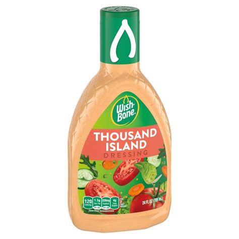 How many sugar are in thousand island dressing he - calories, carbs, nutrition