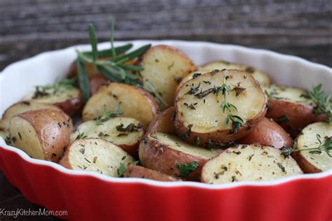 How many sugar are in thyme roasted potatoes - calories, carbs, nutrition