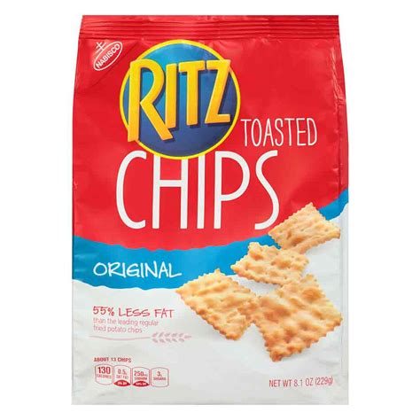 How many sugar are in toasted chips - original - calories, carbs, nutrition