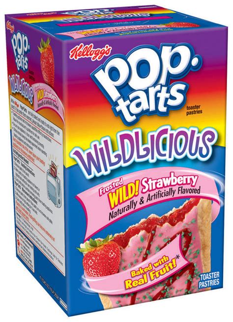 How many sugar are in toaster pastries, kellogg, kellogg's pop tarts, frosted wild berry - calories, carbs, nutrition