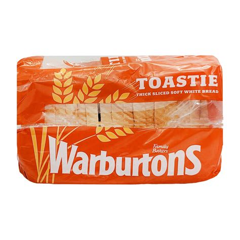 How many sugar are in toastie thick white bread - calories, carbs, nutrition