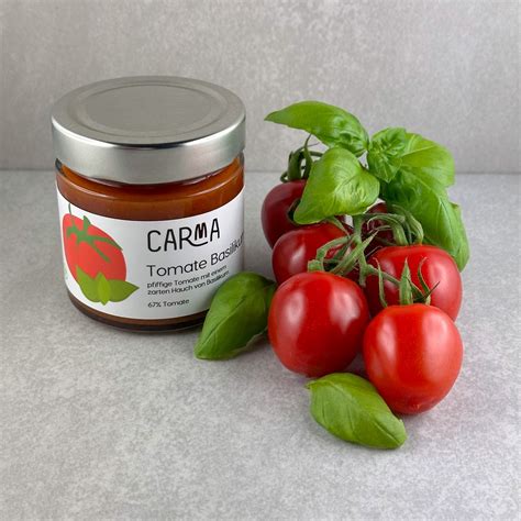 How many sugar are in tomate basilikum - calories, carbs, nutrition