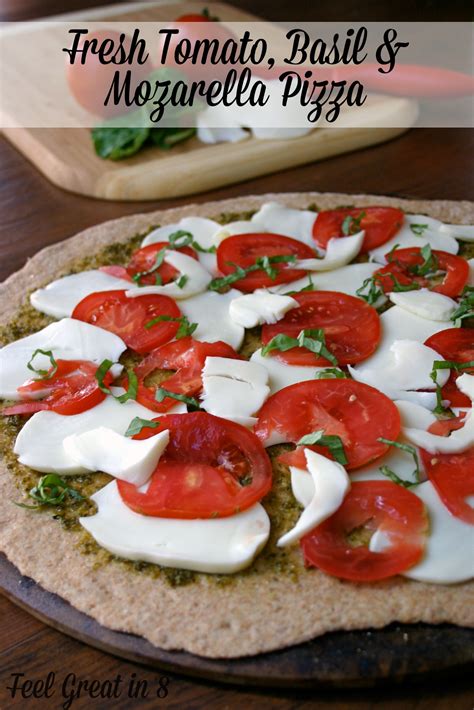 How many sugar are in tomato basil pizza - calories, carbs, nutrition