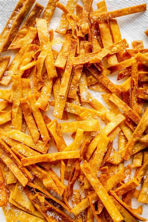 How many sugar are in tortilla strips - calories, carbs, nutrition