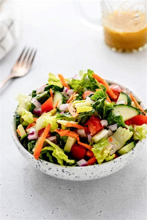 How many sugar are in tossed salad - calories, carbs, nutrition