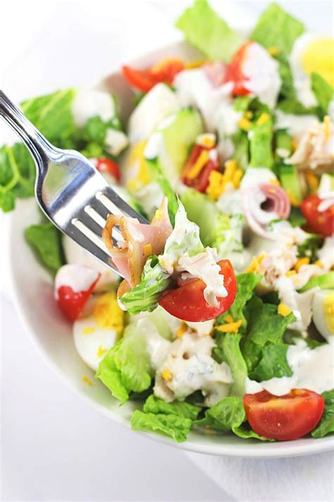 How many sugar are in traditional chef's salad - calories, carbs, nutrition