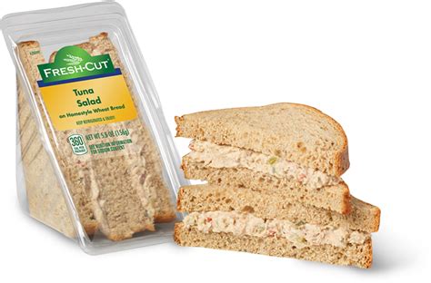 How many sugar are in tuna salad wedge sandwich (white) - calories, carbs, nutrition