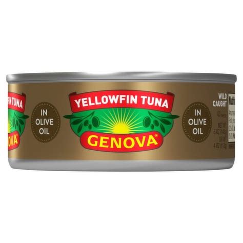 How many sugar are in tuna yellowfin in olive oil - calories, carbs, nutrition