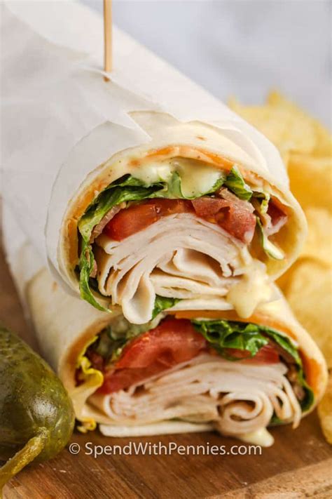 How many sugar are in turkey and american cheese wrap withtriple bean salad - calories, carbs, nutrition