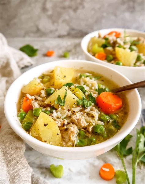 How many sugar are in turkey and rice soup - calories, carbs, nutrition