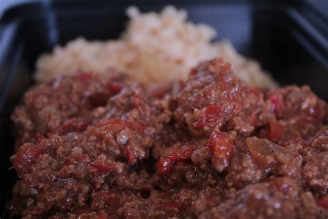 How many sugar are in turkey chilli with brown rice - calories, carbs, nutrition