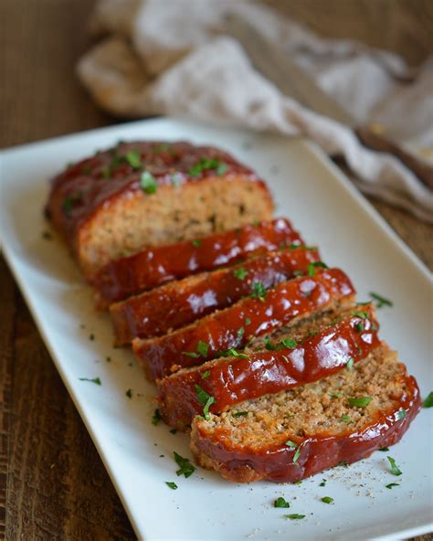 How many sugar are in turkey meatloaf - calories, carbs, nutrition