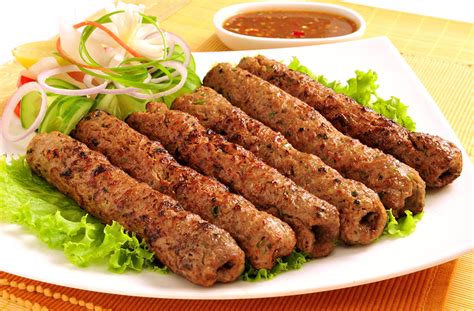 How many sugar are in turkey seekh kebab - calories, carbs, nutrition