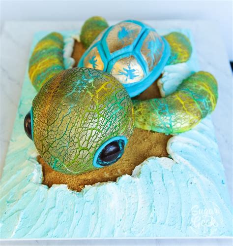 How many sugar are in turtle cake - calories, carbs, nutrition