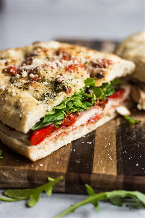 How many sugar are in tuscan tureky foccacia - calories, carbs, nutrition