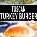 How many sugar are in tuscan turkey burger (86015.0) - calories, carbs, nutrition