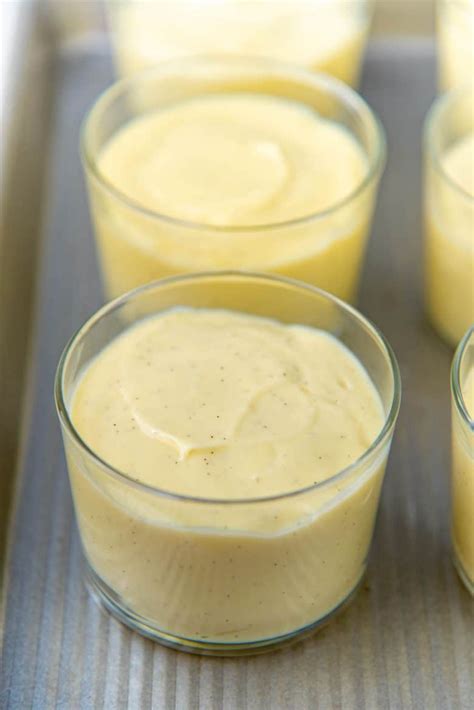 How many sugar are in vanilla pudding homemade batch recipe - calories, carbs, nutrition