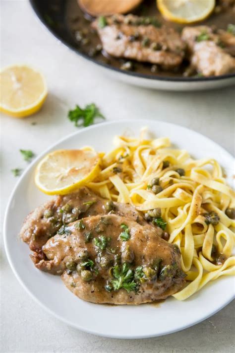 How many sugar are in veal piccata - calories, carbs, nutrition