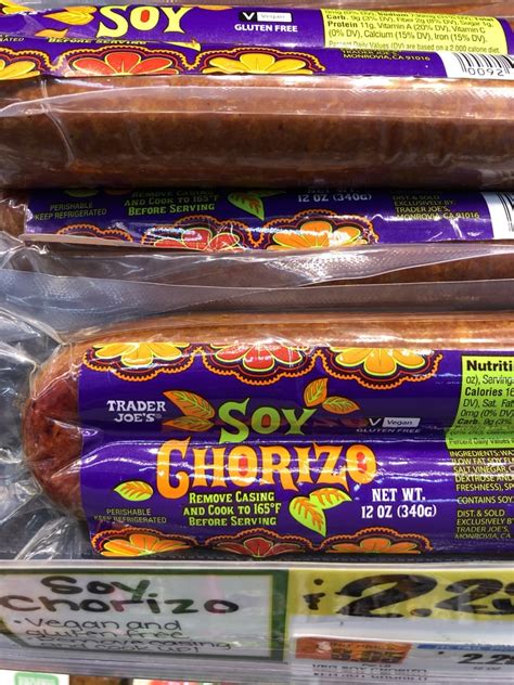 How many sugar are in vegan chorizo - calories, carbs, nutrition