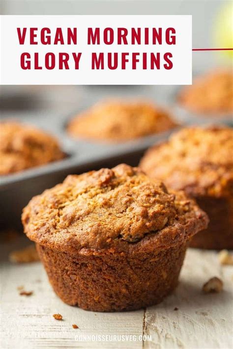 How many sugar are in vegan morning glory muffin - calories, carbs, nutrition