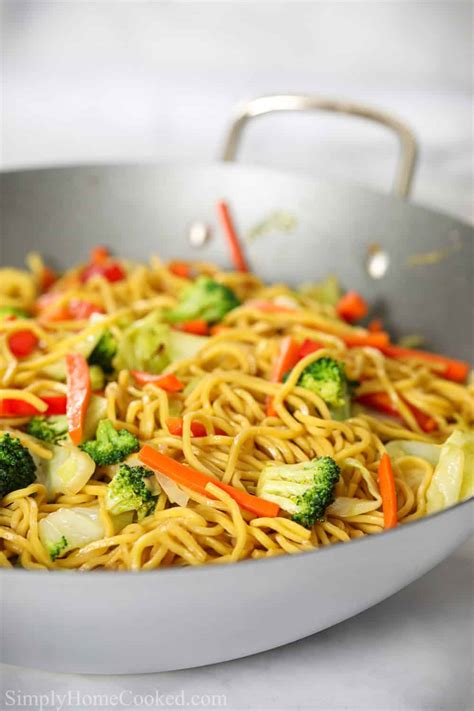 How many sugar are in vegetable chow mein - calories, carbs, nutrition