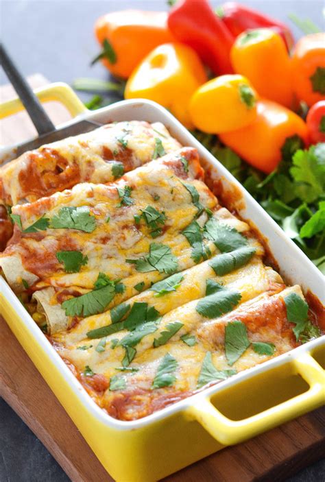 How many sugar are in vegetable enchilada - calories, carbs, nutrition