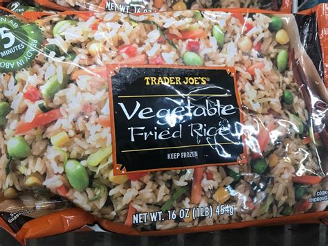 How many sugar are in vegetable fried rice - calories, carbs, nutrition