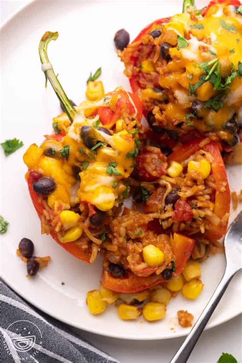 How many sugar are in vegetarian stuffed pepper - calories, carbs, nutrition