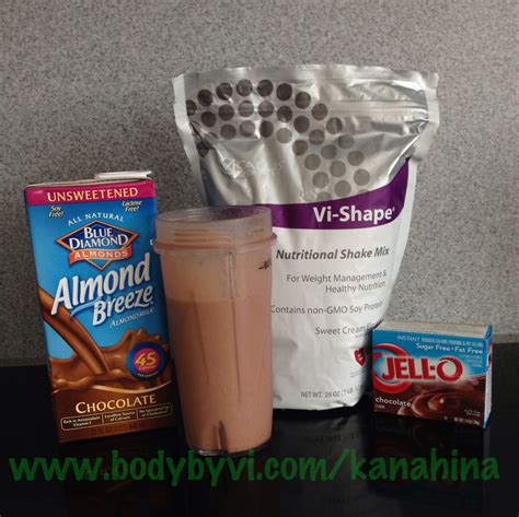 How many sugar are in vi-shape shake mix - calories, carbs, nutrition