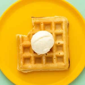 How many sugar are in waffle sour cream 1 ea - calories, carbs, nutrition