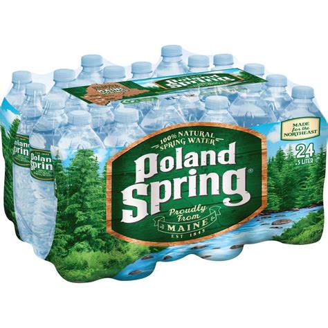 How many sugar are in water, bottled, poland spring - calories, carbs, nutrition