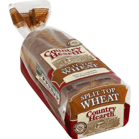 How many sugar are in wheat split top wheat bread - calories, carbs, nutrition