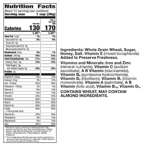 How many sugar are in wheaties - calories, carbs, nutrition