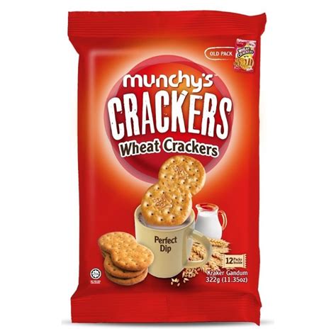 How many sugar are in wheatmeal crackers - calories, carbs, nutrition