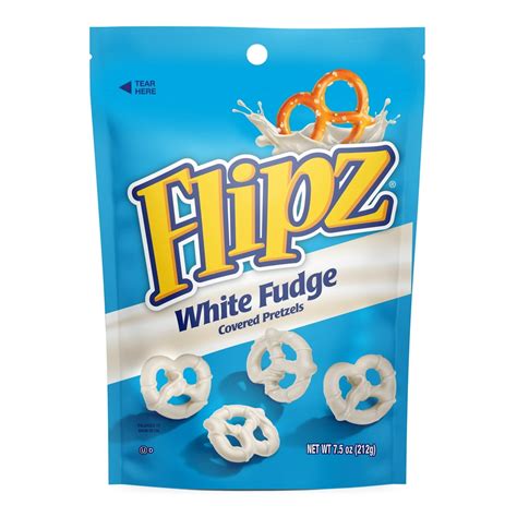 How many sugar are in white fudge pretzels - calories, carbs, nutrition