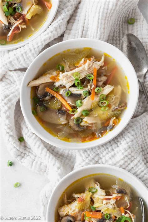 How many sugar are in white miso chicken broth - calories, carbs, nutrition