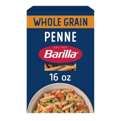 How many sugar are in whole grain penne - calories, carbs, nutrition